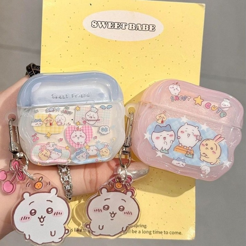 Airpod Case Cover - Urocze etui ochronne Chiikawaed kompatybilne z