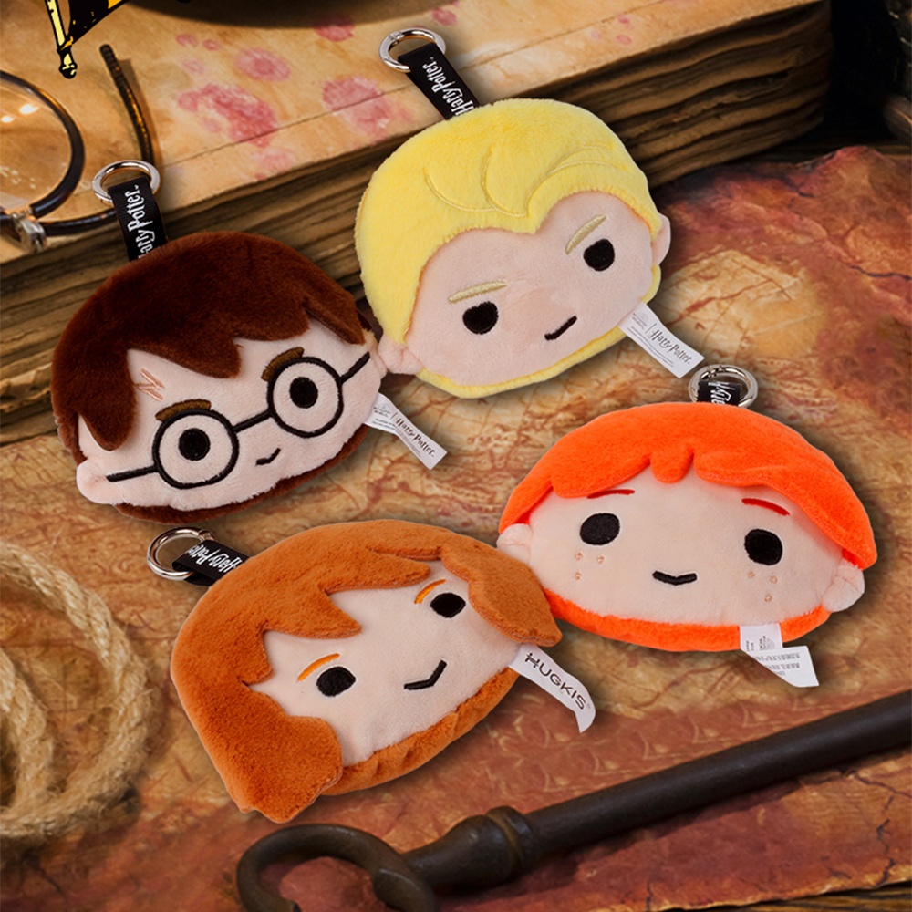 Phone Accessories Charms - Pluszowa portmonetka Harry Potter, Hermiona, Ron,