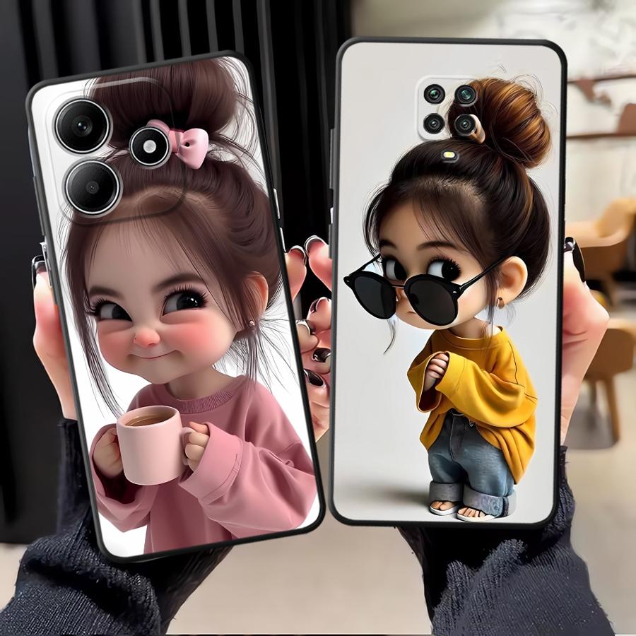Phone Accessories For Girls - Etui na telefon z wzorem kreskówkowej