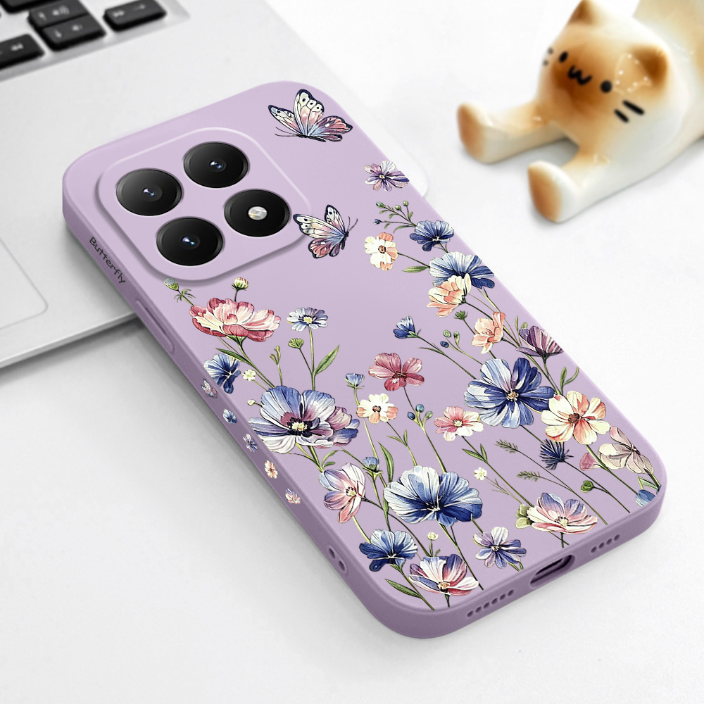 Xiaomi Poco X6 - Etui na telefon Butterfly Hush do