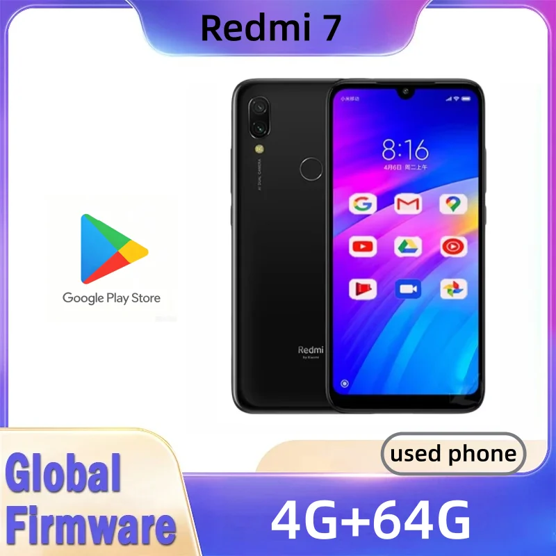 Phone Accessories Display - Telefon komórkowy Xiaomi Redmi 7 z