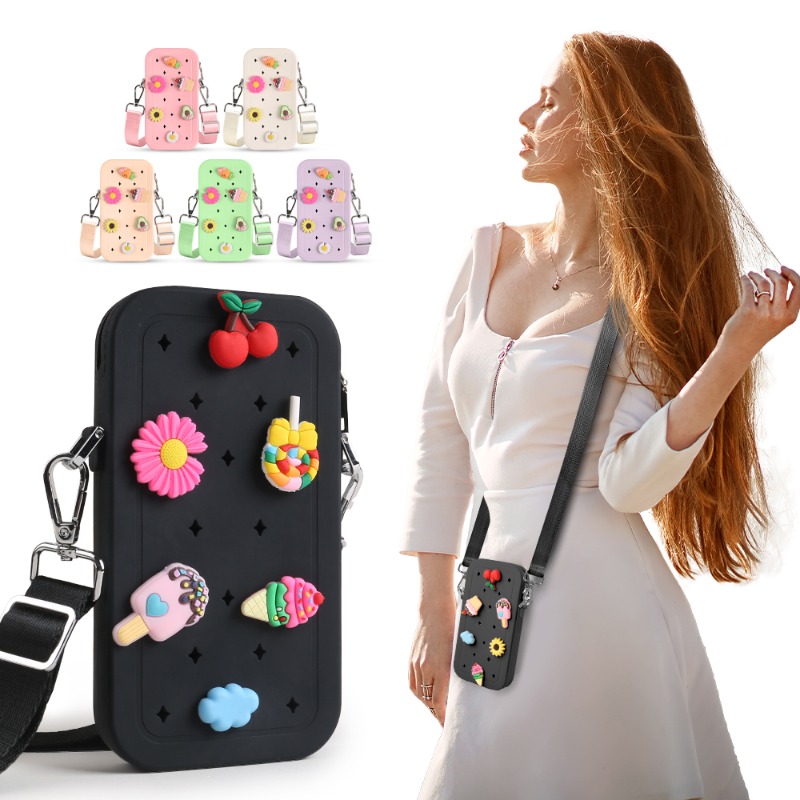Waterproof Phone Bag - Wielofunkcyjna Przenośna Silikonowa Torba na Ramię