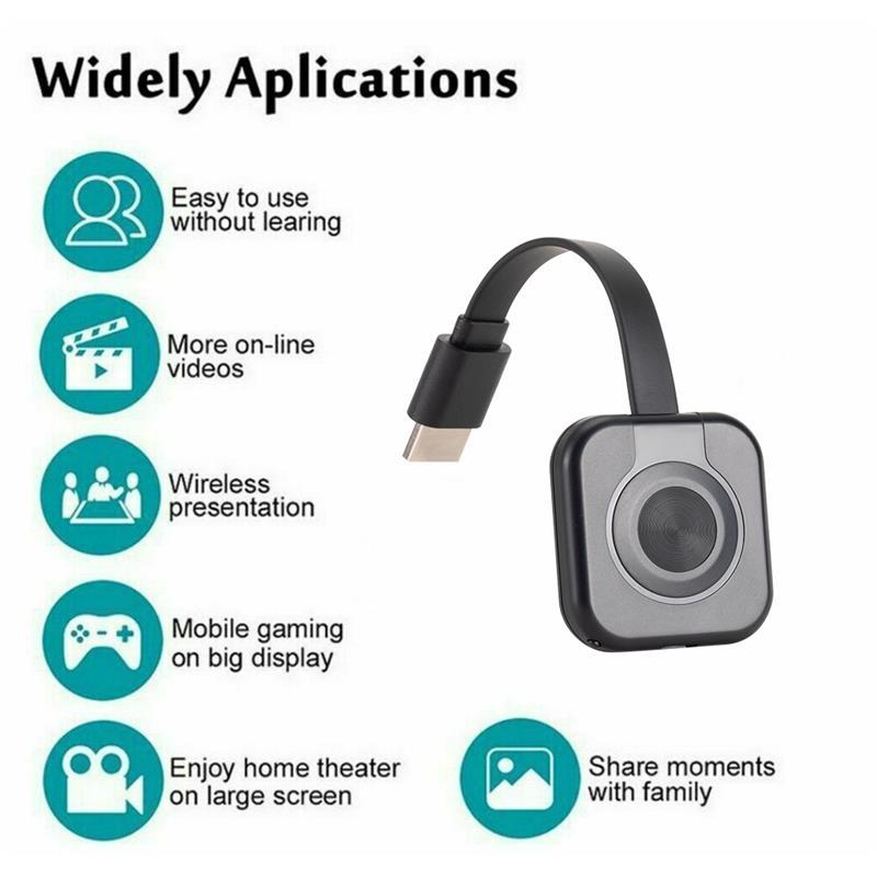 Bezprzewodowy ekran lustrzany  – Hdmi Phone Adapter recenzja i cena