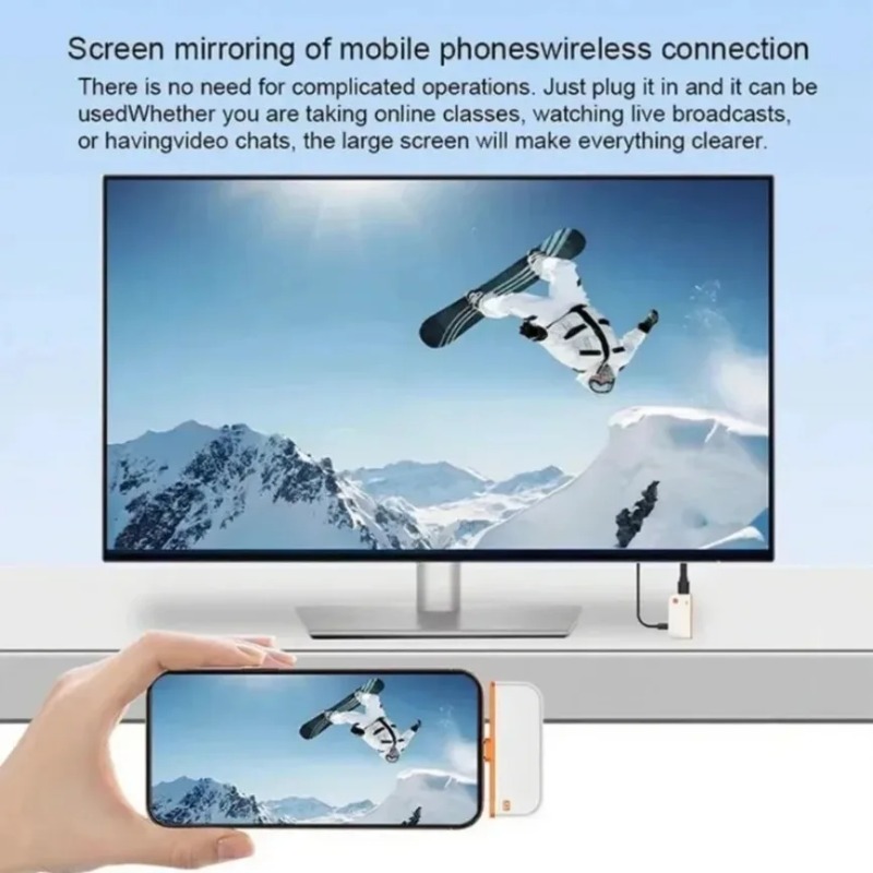 Bezprzewodowy adapter HDMI-Typ – Hdmi Phone Adapter recenzja i cena