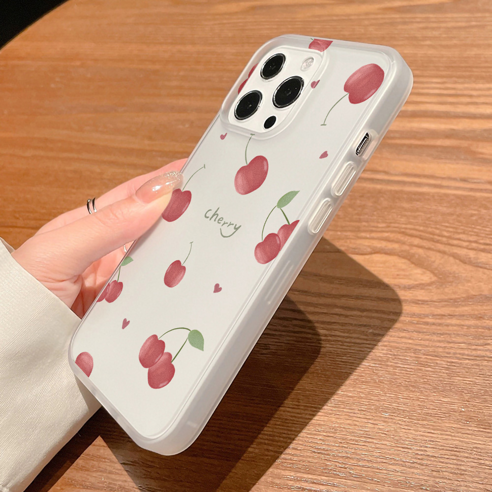Etui na telefon Cherry, matowe – Phone Accessories Kiosk recenzja i cena