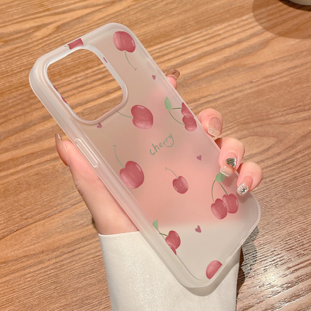 Etui na telefon Cherry, matowe – Phone Accessories Kiosk recenzja i cena