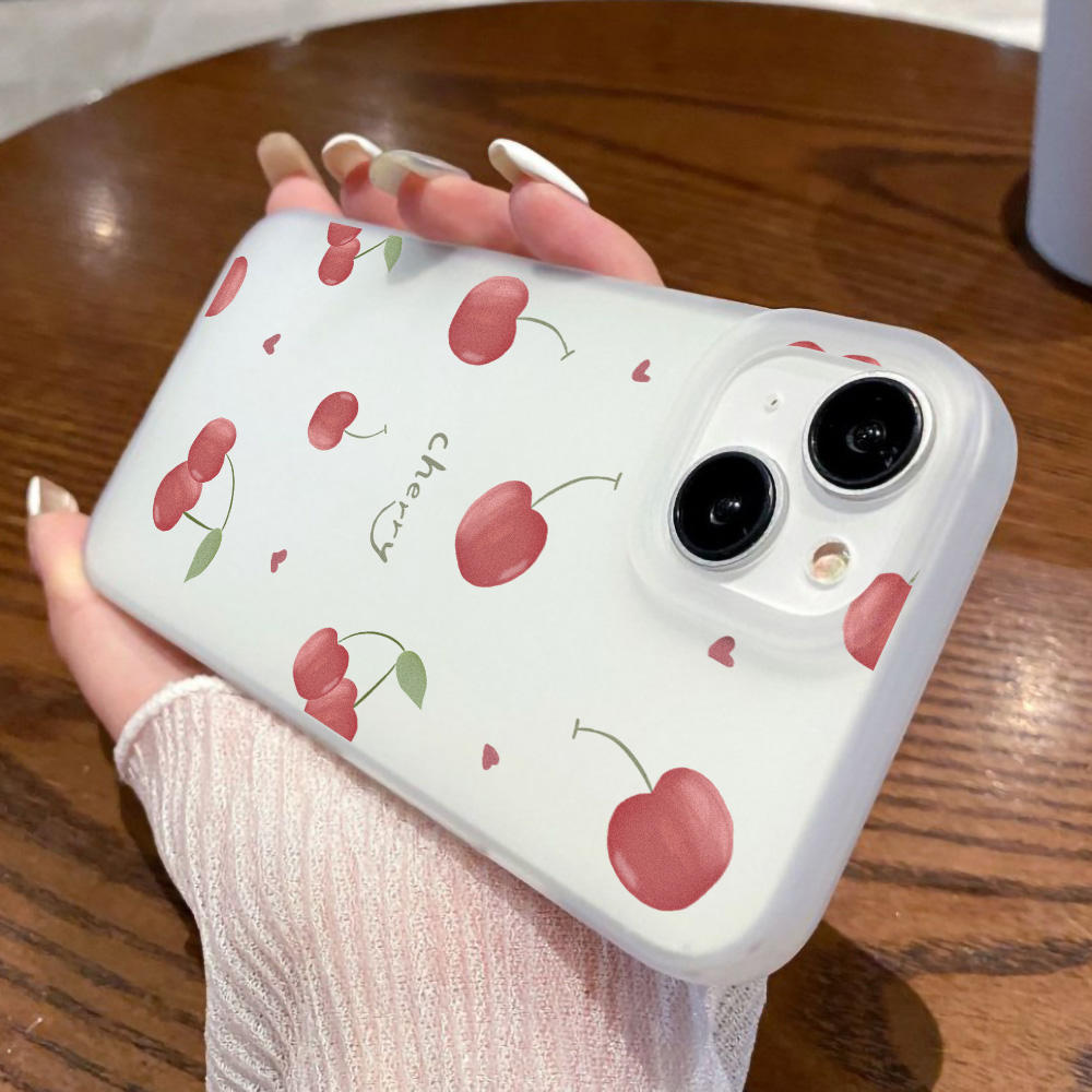 Etui na telefon Cherry, matowe – Phone Accessories Kiosk recenzja i cena