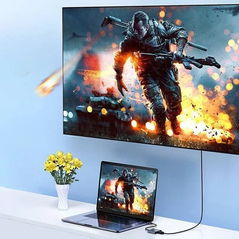 Adapter wieloportowy typu C 3  – Hdmi Phone Adapter recenzja i cena