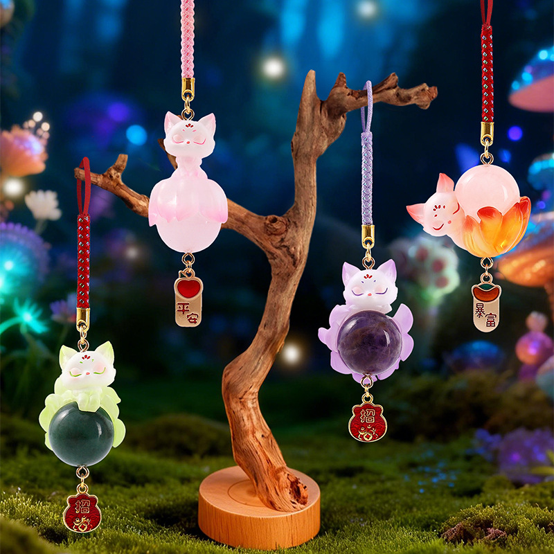 Nowy Tushan Lis Dziewięcioogon – Phone Accessories Charms recenzja i cena