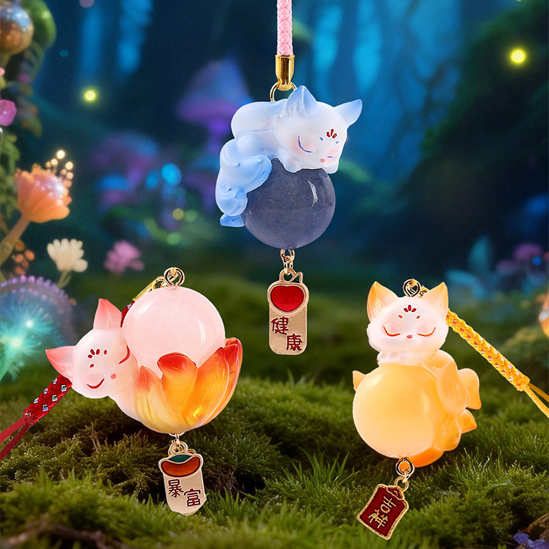 Nowy Tushan Lis Dziewięcioogon – Phone Accessories Charms recenzja i cena